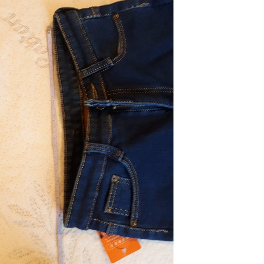 Fleece lined jeans - Picture 2 of 5